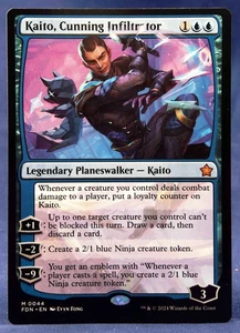 Kaito, Cunning Infiltrator (& Emblem Token) - MTG - Foundations FDN - NM - Bild 1 von 1