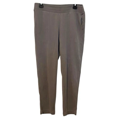 Pure Jill J.Jill M Petite Taupe Tencel Modal Pants Soft Knit Pull-On Comfort - Image 1 of 4