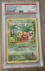 2016 Pokemon XY Evolutions #109 Exeggutor PSA 9 Mint - Picture 1 of 2