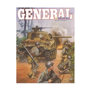Avalon Hill General Mag Vol. 24, #2 "ASL Scenarios, Third Reich, D-Day" Mag VG - Picture 1 of 1