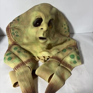 Vintage Star Wars Kit Fisto Latex Mask Lucas Films Cosplay 2002 - Picture 1 of 7