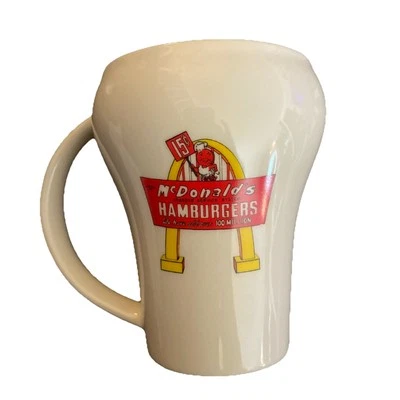 McDonald’s 15 Cent Hamburger Speedee Service Retro Design 1 Arch Coffee Mug 2009 - Image 1 of 4