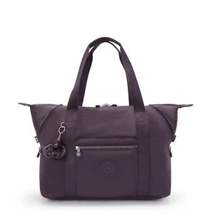 Kipling ART M Travel Tote - Ultimate Plum RRP £107 - Picture 1 of 7