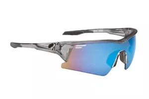 * Gafas de sol ópticas SPY TORNILLO marco de humo transparente con lente espejo azul - Imagen 1 de 1