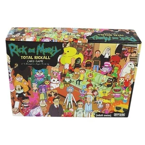 Rick and Morty Total Rickall Card Game Adult Swim 2-5 Players Complete - Picture 1 of 3
