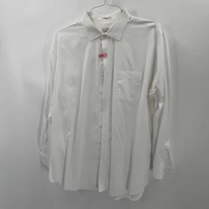 Cooper & Stewart 3 Dress Shirt Lot 100% Non-Iron Cotton Size 18 White - Picture 1 of 12
