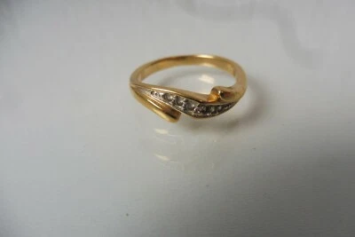 Schöner Ring ,vergoldet, Pierre Lang Gr. 57 ( 8 )  ! - Bild 1 von 4