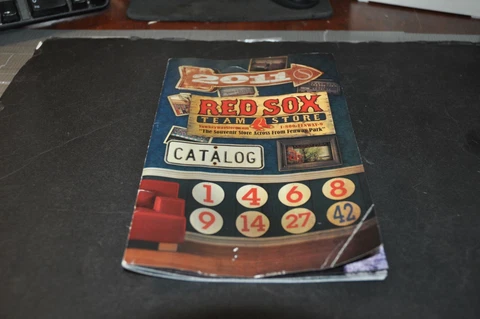 boston red sox lot of 3 team store + ticket + postcard baseball mlb 2011 Cover