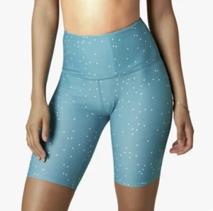 O'Neill neu mit Etikett Aqua Las Flores Saphira gepunktet Biker Shorts Größe XS - Bild 1 von 8