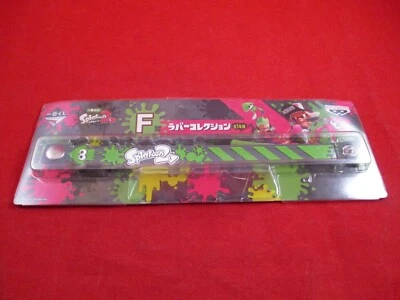 Pulsera Splatoon 2 Goma Verde Banpresto Nintendo 2017 *NUEVA* Foto 1 de 4