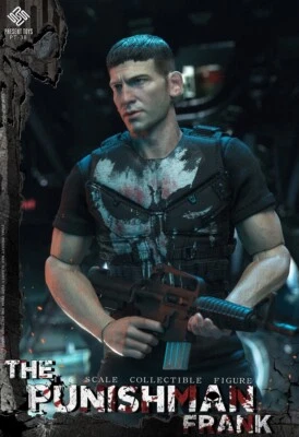 PRESENT TOYS The Punisher Frank Castle 12" Collectible 1/6 Action Figure - Image 1 of 4