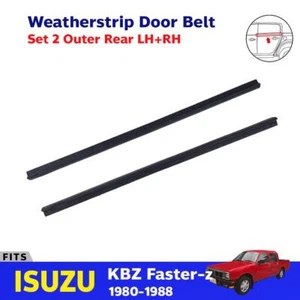 For Isuzu KBZ 1980 -1988 Inner Weatherstrip Door Belt Rubber Seal Left Rear Z10 - Bild 1 von 9