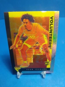 2021 Panini Chronicles Draft Picks Keon Johnson FLUX base SILVER Prizm RC #231 - Picture 1 of 4