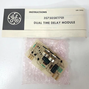 Módulo de retardo de tiempo ¡NUEVO! GE / GENERAL ELECTRIC DUAL 3S7505KT701A3 3S7505KT701 - Imagen 1 de 2