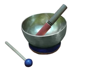 RARO TONO C 796 gm 6.5" dia CHAKRA RAÍZ 272 Hz ANTIGUO CUENCO DE CANTO TIBETANO HECHO A MANO - Imagen 1 de 1