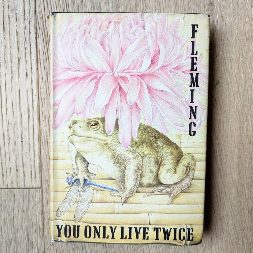You Only Live Twice James Bond Ian Fleming 1st Edition 1964 Book Jonathan Cape - Image 1 of 4