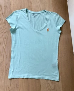 ⭐️POLO⭐️RALPH LAUREN⭐️Damen T-Shirt Türkis Maritim Gr.S⭐️TOP⭐️ - Bild 1 von 5