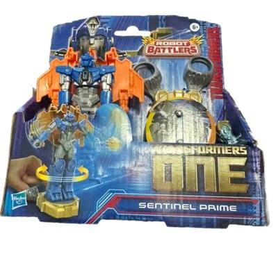 Figura de acción Transformers One Robot Battlers Sentinel Prime 4,5" nuevo juguete regalo Foto 1 de 2