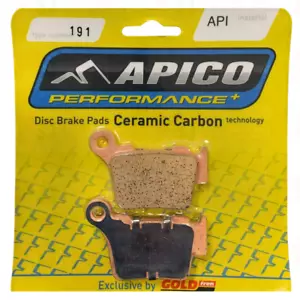 Apico Rear Brake Pads SHERCO SE STARK VARG GASGAS MC 85 HUSABERG HUSQVARNA - Picture 1 of 8