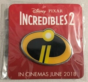 DISNEY PIXAR Incredibles 2 Promotional Enamel Pin Badge Brand New Collectable - Picture 1 of 3