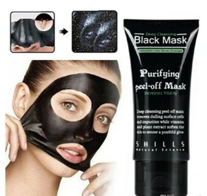 Shills Blackhead Remover Cleansing Purifying Bamboo Charcoal Peel Off Black Mask - Picture 1 of 2