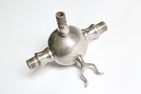 antique bridge mixer faucet yoke connection adapter | victorian deco bath vtg Cover