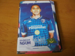FOOTBALL  CARTE  POSTALE  OUMAR  NGOM  CHAMOIS  NIORTAIS - Imagen 1 de 2