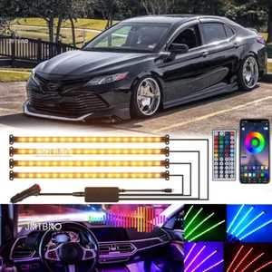 72 LED RGB Interior Decor Neon Atmosphere Lights Strips Lamp For Toyota Camry LE - Bild 1 von 16