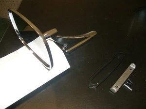 1969 FIREBIRD STANDARD DOOR MIRROR - REAR / SIDE VIEW W/ MOUNTING HARDWARE KIT - Picture 1 of 2