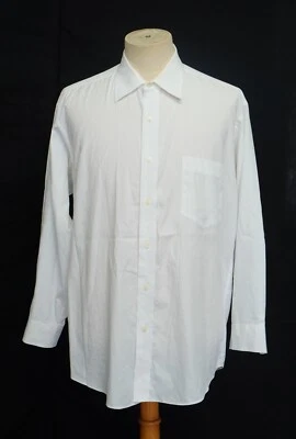 Винтажная мужская сорочка ISSEY MIYAKE im Product из белой хлопковой смеси 41 - Изображение 1 из 4