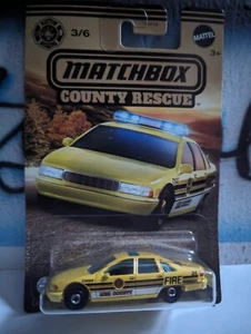 Matchbox 1:64 Country Rescue Chevy Caprice Classic Police - Bild 1 von 1