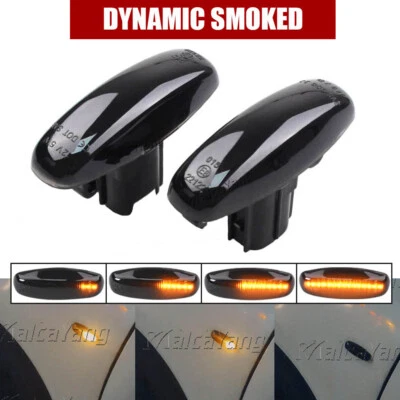 For Toyota Yaris / Vios 2014-2019 LED Sequential Side Marker Light Signal Lamp - Image 1 of 4