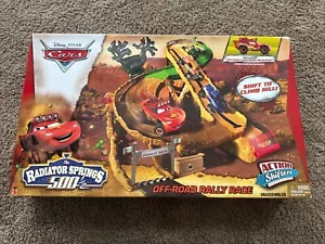 DISNEY PIXAR CARS THE RADIATOR SPRINGS 500 1/2 OFF-ROAD RALLY RACE - NEW IN BOX - Picture 1 of 3