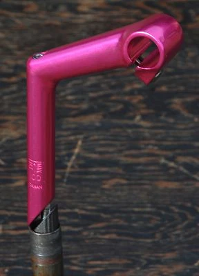 Pink Cruiser Bike Riser STEM 1" Handlebars Fork Vintage Schwinn Bicycle 22.2mm - Image 1 of 4