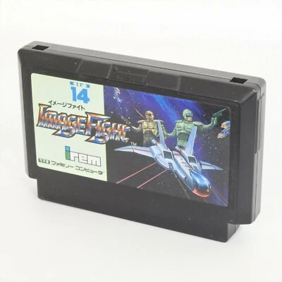 Famicom IMAGE FIGHT Cartridge Only Nintendo fc - Image 1 of 2
