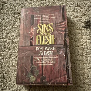 SINS OF THE FLESH Davis, Don & Jay Davis 1993 First Edition First Printing - Imagen 1 de 8