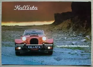 Panther Kallista Sportwagen Verkaufsprospekt 1982 - Bild 1 von 2