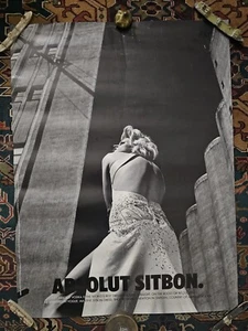HELMUT NEWTON ORIGINAL POSTER. 31 x 21.5 INCHES. - Picture 1 of 6
