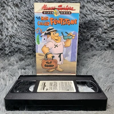 The Man Called Flintstone VHS 1989 Hannah Barbera Silver Screen Series Classic - Image 1 of 4