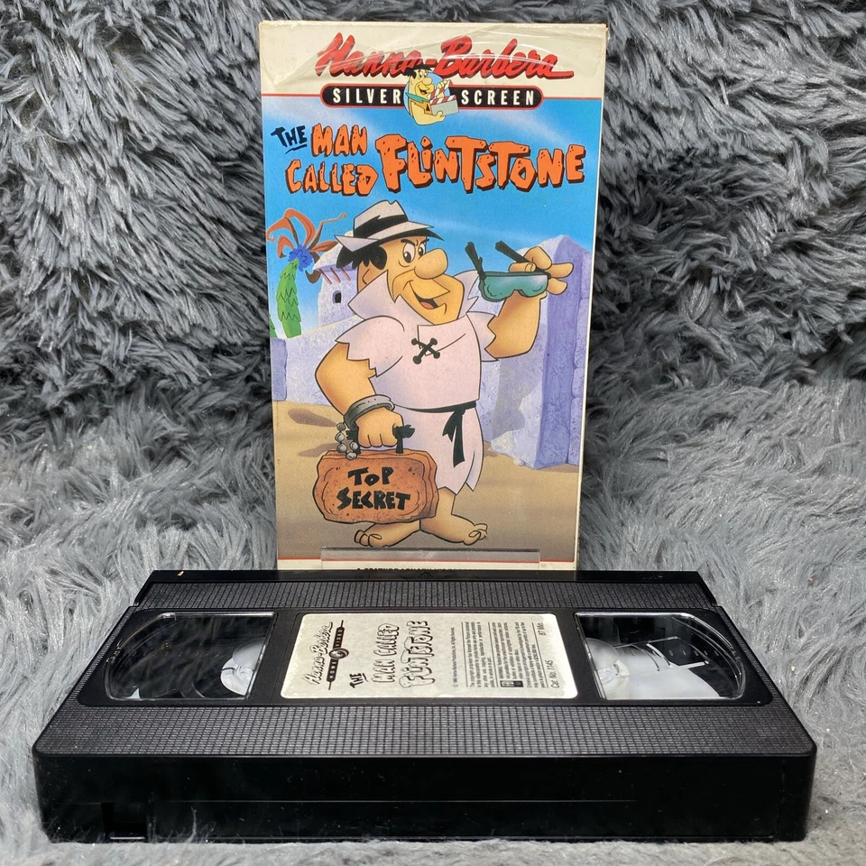 The Man Called Flintstone VHS 1989 Hannah Barbera Silver Screen Series Classic - Image 1 of 4