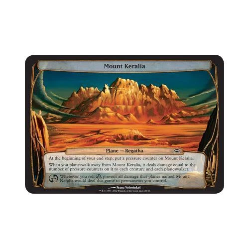 MTG Mount Keralia  - Planechase 2012 #25 - Image 1 of 1