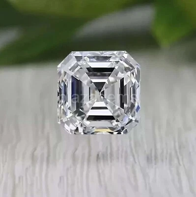 EGL Diamond 2 Ct Lab-Grown CVD Diamond Emerald Cut D Color VVS1 Clarity N17 - Image 1 of 2