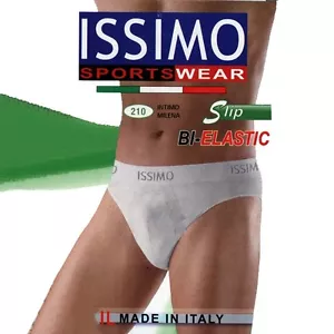 3 SLIP UOMO ISSIMO IN MICROFIBRA ANATOMICO MAGLIA LISCIA ELASTICIZZATO S/M L/XL - Foto 1 di 3
