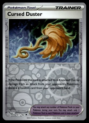 CURSED DUSTER 161/182 UNCOMMON PARADOX RIFT POKEMON - Image 1 of 4