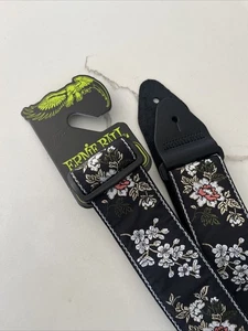 Ernie Ball Floral Blossom Guitar Strap BEAUTIFUL! BRAND NEW WITH TAGS!!! - Picture 1 of 4