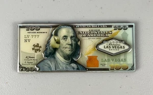 Las Vegas  Casino’s  Vintage Reserve Note $100 Dollar Bill Fridge Magnet - Picture 1 of 3