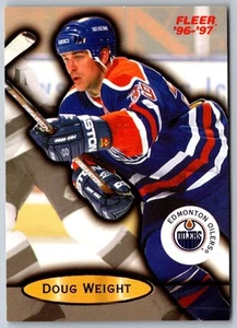 1996 Fleer Doug Weight #38 Edmonton Oilers Hockey Card - Picture 1 of 2