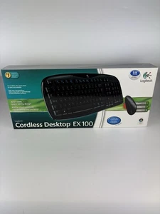 Logitech Cordless Desktop EX100 Tastatur Neu Versiegelt - Bild 1 von 6