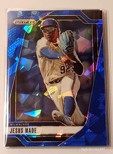 2025 Panini Prizm Jesus Made Blue Cracked Ice #80 Plus (3) Xtra Bonus Cards - Bild 1 von 1