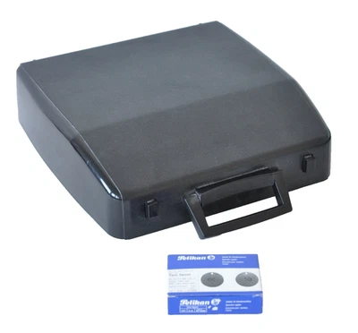 Reiseschreibmaschine Brother Deluxe 220 mintgrün Top Zustand mit "Koffer" - Bild 1 von 4